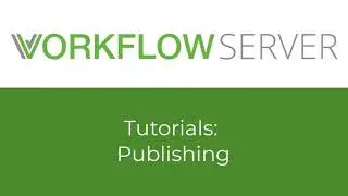 WorkflowServer: Publishing