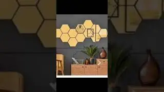 Mirror acrylic for wall decorations#  all design same #fashionReady in 2 days #utubeshort