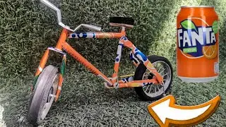 Make an Amazing Mini Bike Recycling Soda Cans