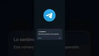 Me suspendieron mi cuenta de Telegram
