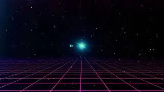 Futuristic Grid Sci-Fi Background