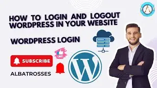 How to login and logout wordpress in your website | wordpress logout