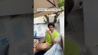 10k steps for a cup of coffee in Mumbai #shorts