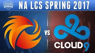 Highlights: NA LCS Spring 2017 - P1 vs C9 - Full Series - *Meteos' THE GOAT*