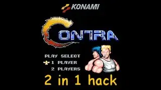 Contra 2in1 Hack (NES)