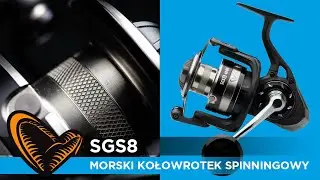 #morski #kołowrotek spinningowy - #SGS8 // #SavageGear