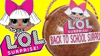 Custom LOL Big SURPRISE Back To School Supplies