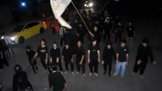 موكب المرمل بلدماء / شباب جسر ديالى القديم استشهاد سعيد ابن جبير 