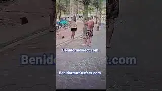 Benidorm Direct,  Benidorm Transfers,  levante beach 15th July 2023.