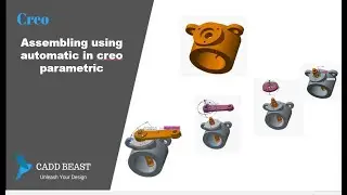 🎯 Master Assembling Parts Automatically in Creo Parametric&ndash;Complete Tutorial with Tool Explanations!