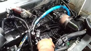 4hl1 converted to mechanical inline injection pump and injector