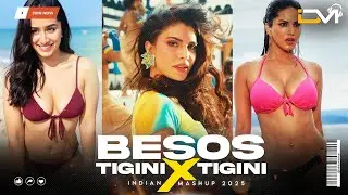 Besos X Tigini Tigini Mashup | Jacqueline X Sunny Leone X Shraddha | Besos Mashup | 4K Mashup Video