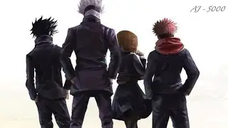 We will no longer see these 4 characters together 💔💔 itadori was left alone 🥺🥺