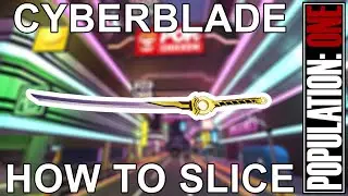 RadFox University: Cyberblade. How to Slice. Tutorial | POPULATION: ONE
