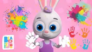 Paint the World Bright 🌈 | A Fun Jumping & Art Song for Kids| Beadies: Early Learning