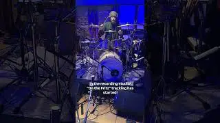 We're back in the studio recording our next single - 