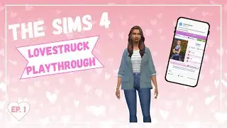 Dating App in the Sims!? | The Sims 4 Lovestruck Playthrough Pt. 1| DayaGaming