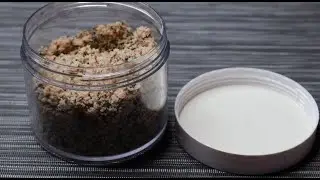 HOW TO MAKE  A NATURAL HIMALAYAN PINK SALT BODY SCRUB SAFELY｜Tẩy tế b&agrave;o chết bằng muối Himalayan