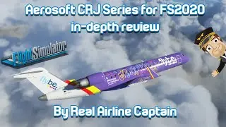 Aerosoft CRJ 550/700 для FS2020 | Обзор от настоящего капитана авиакомпании!