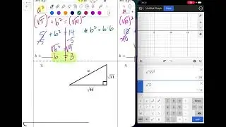 Geometry Unit 5 Pyth Thm Notes (W/Radicals)