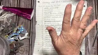 January just junk journal challenge 2022!! details