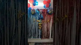 Aayu 5th #birthdaycelebration  🎉🎉 #shorts #ytshorts #transformers #theme