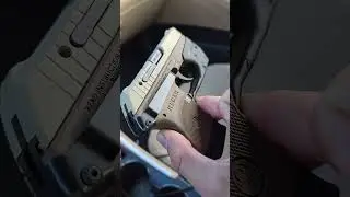 Ruger Lcp 380 Dark Flat Earth Custom , clipdraw ,TR2 Red Laser