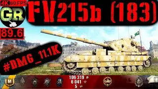 90_World of Tanks FV215b (183) WoT Replay - 7 Kills 11.1K DMG(Patch 1.5.0)