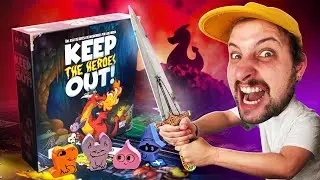 DEFENDA a nossa MASMORRA! - Keep The Heroes Out - Review & Regras Rápidas