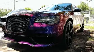 Dodge Magnum with a full Chrysler 300 body and interior conversion