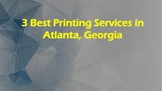 3 Best Printing Services in Atlanta, Georgia | Print Shops