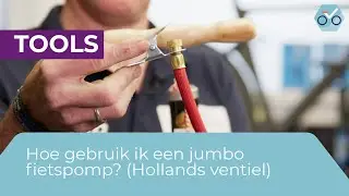 Hoe gebruik ik een Jumbo fietspomp (Hollands ventiel) *164