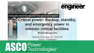 Critical power: Backup, standby, and emergency power in mission critical facilities