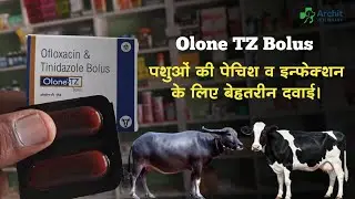 How to use Olone TZ Bolus. ओलोन टी जेड इसके फायदे नुकसान। Archit Veterinary 