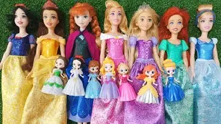 ASMR   Unboxing Mattel Disney Princess Spin & Reveal Surprise Dolls! Satisfying video   Review Toys