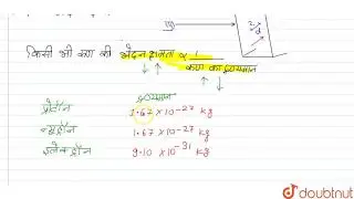 प्रोटॉन की भेदन क्षमता है  | 12 | परमाणु की संरचना  | CHEMISTRY | ERRORLESS HINDI | Doubtnut