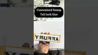 Customised Stamp.✨️❤️ #trendingshorts #art #youtubeshorts #smallbusiness #ytshorts #shortvideo #like