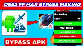 YOb52 FF MAX Bypass making video 2026 fully complete bypass SRPatch All Server working non root 