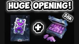 35k KEY OPENING + x10 PURPLE DATA PAD OPENING. (INSANE LUCK)