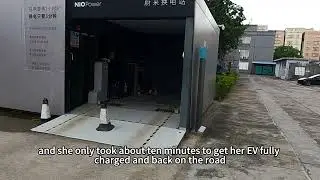 3-Minute EV Charging? NIO's Power Swap Station Explained