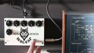 Wolvap Metal Distortion processing synthezisers/drum machine