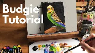 Budgie Bird Painting Tutorial: Step-by-Step Guidance