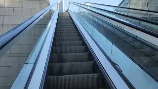 (Link & Exit) 4 KONE Escalators at Lujiazui Financial City, Pudong, Shanghai, China