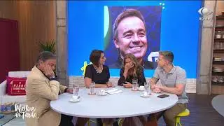 Catia, Ronnie Von e Silvana vão às lágrimas ao lembrar de Gugu