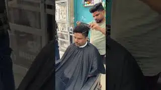 Haircut, beard, colour, live transformation for boys, stylish haircut for boys