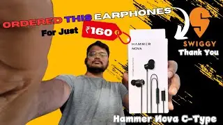 Best Budget Wired Earphones Under ₹200  | Hammer Nova Type-C | ANKIT PUSA
