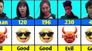 Squid Game - Good Player vs Evil Player