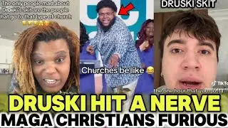 MAGA Christians Are FURIOUS Over Druski&rsquo;s Mega Church Skit