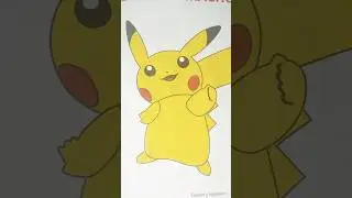 Pokemon Pikachu Coloring #arttherapy