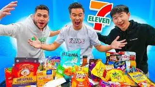 Пробуем закуски из 7-Eleven! При участии Мучи Трэва и Эфрона